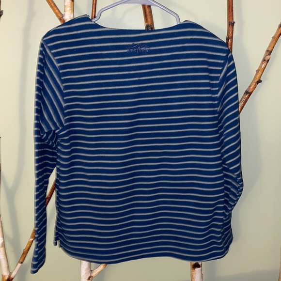 Women’s small vintage boat neck long sleeved pullover Patagonia fleece - Picture 3 of 6